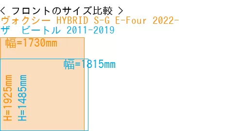 #ヴォクシー HYBRID S-G E-Four 2022- + ザ　ビートル 2011-2019